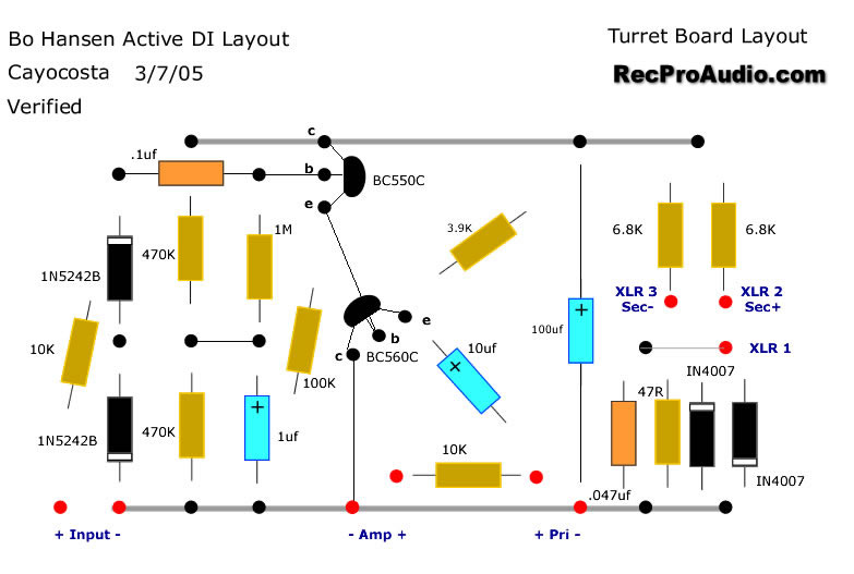 Diy Di Box Schematic
